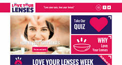Desktop Screenshot of loveyourlenses.com